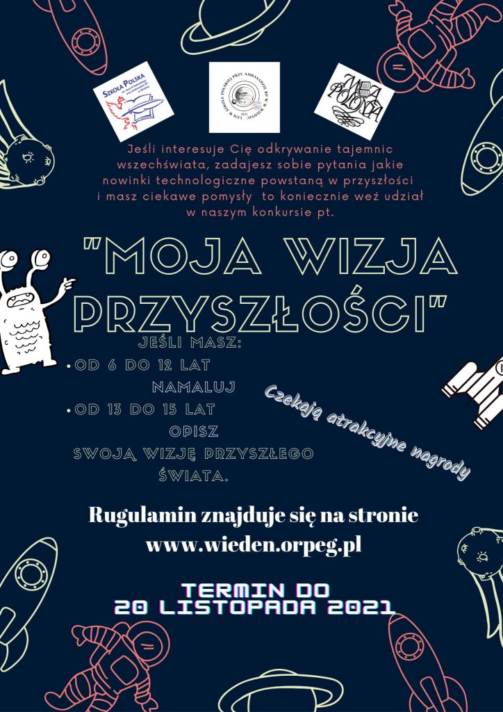 Konkurs „MOJA WIZJA PRZYSZŁOŚCI”