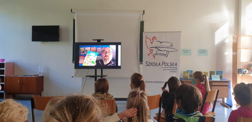 Spotkanie on-line z pisarzem W. Cichoniem