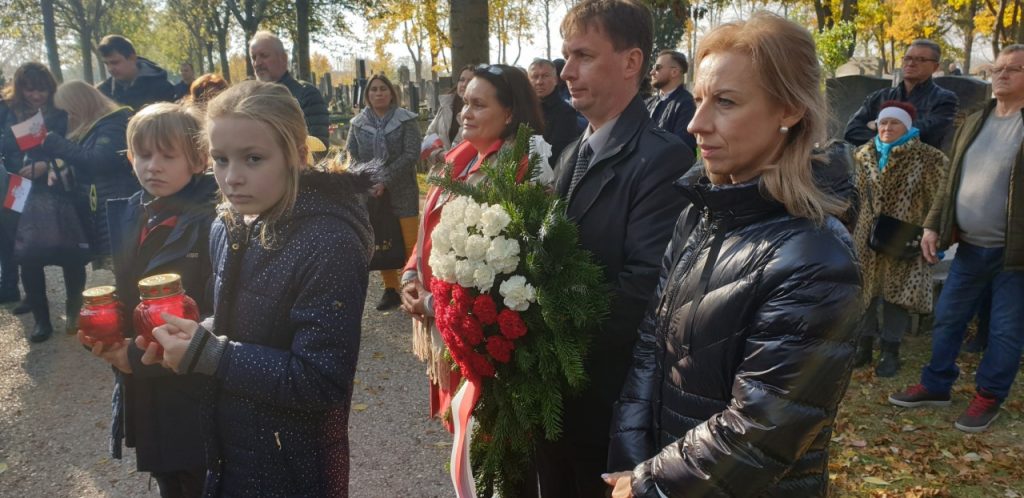 Uroczystości na Cmentarzu Centralnym 01.11.2021