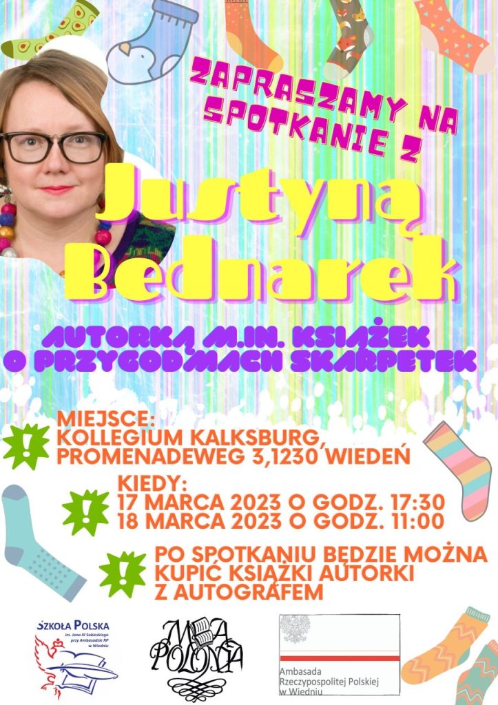Spotkanie z autorką, panią Justyną Bednarek
