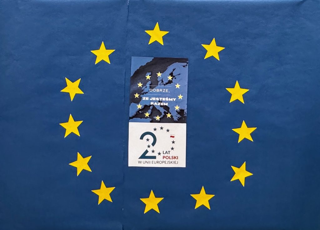 Podsumowanie wydarzeń związanych z 20 rocznicą wejścia Polski do Unii Europejskiej.