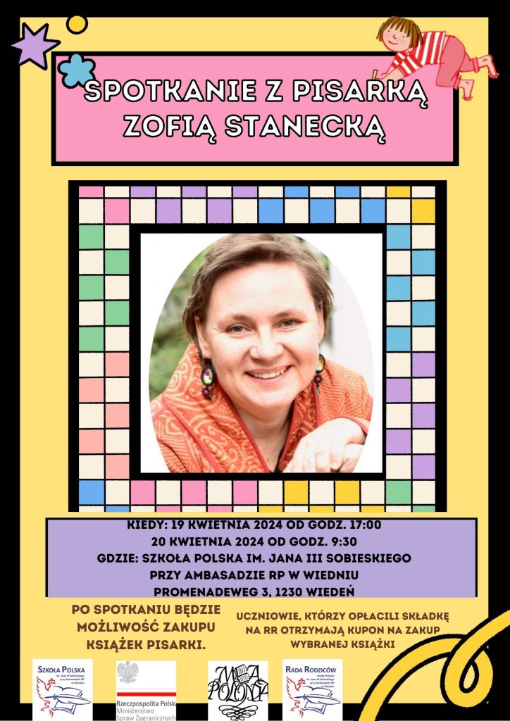 Spotkanie z pisarką Zofią Stanecką