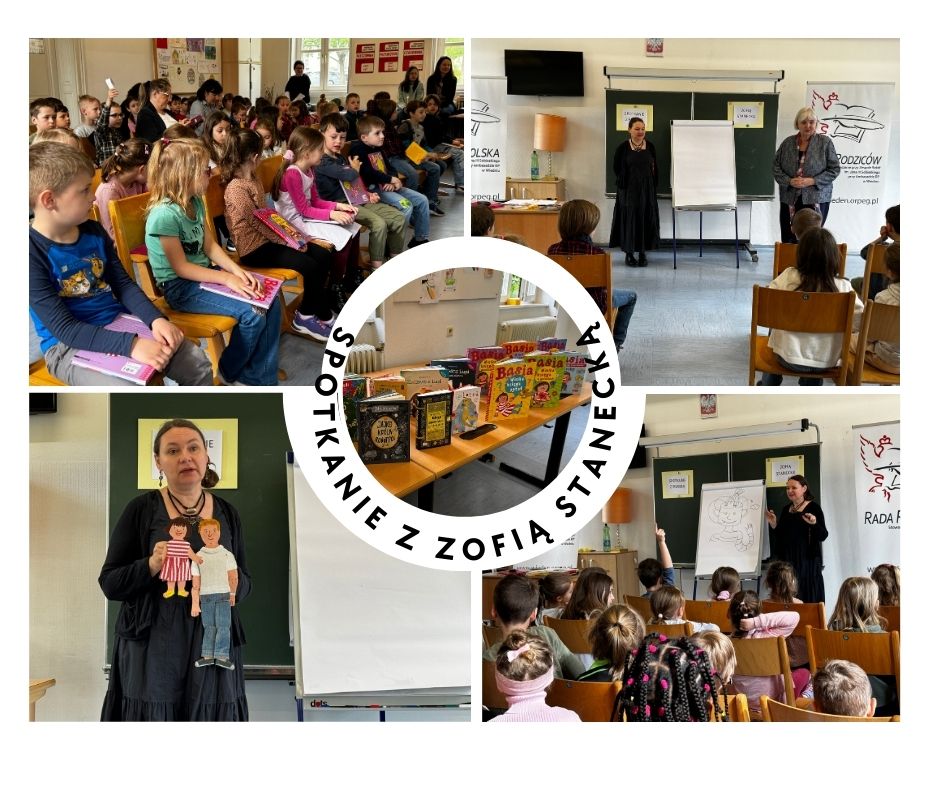 Spotkania z pisarką Zofią Stanecką.