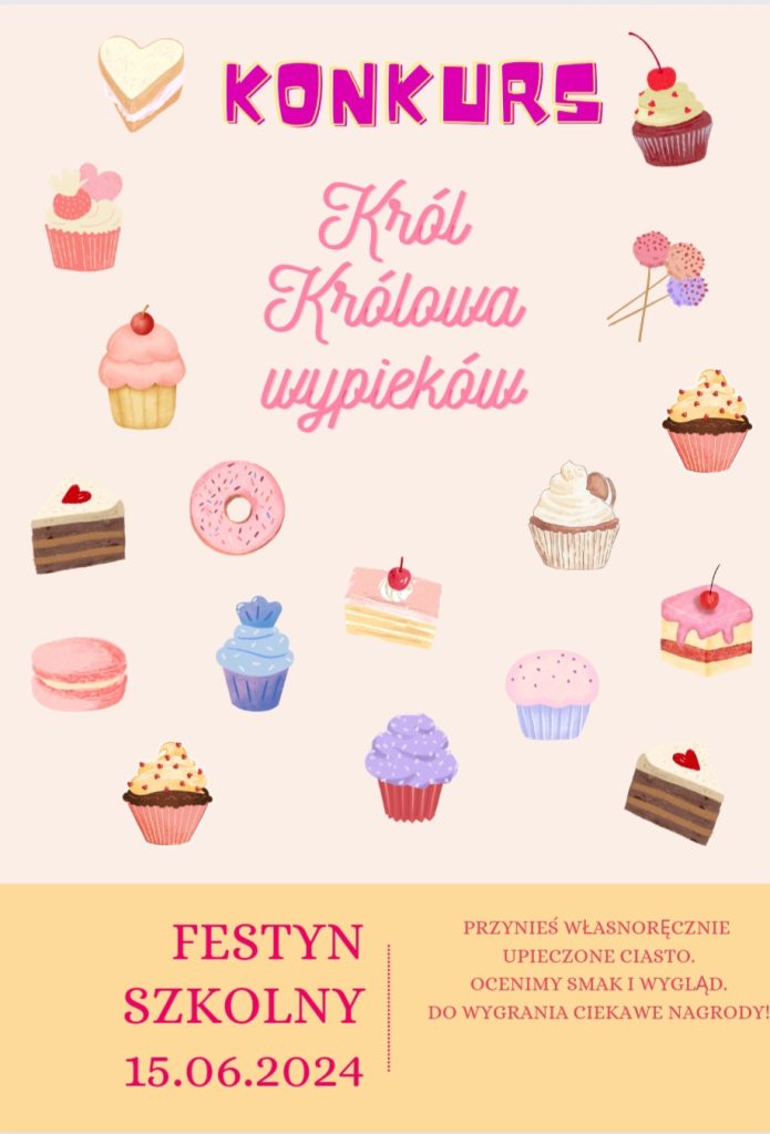 Konkurs na królową i króla wypieków!!!