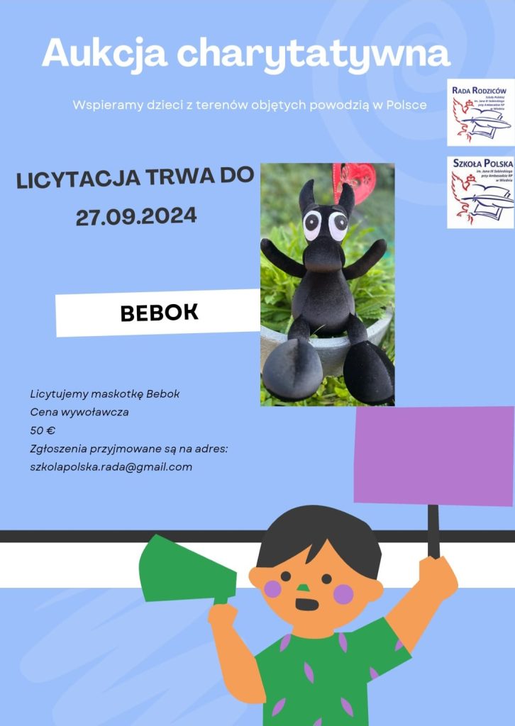 Warto pomagać!!! Zapraszamy do licytacji!!!