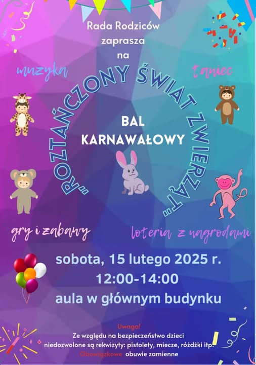 Bal karnawałowy!!!