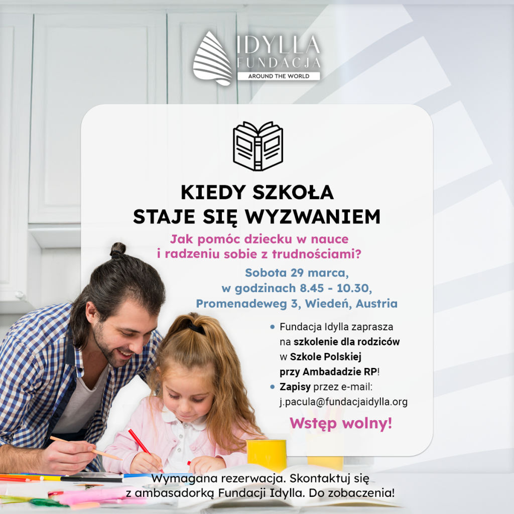 Zapraszamy Rodziców na spotkanie.