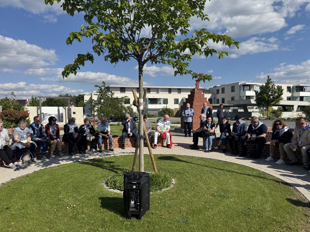 Spotkanie przy Pomniku Pamięci Wiener Neudorf.