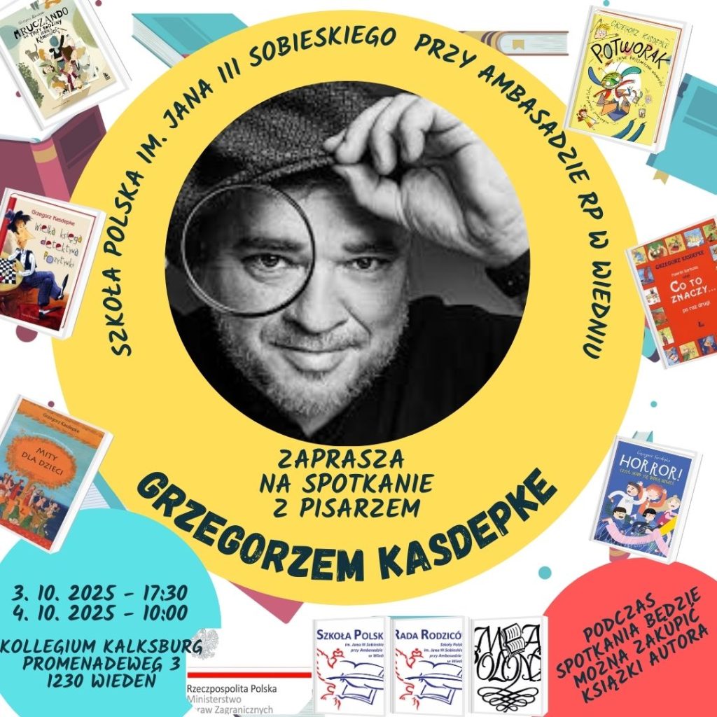 Spotkanie z pisarzem Grzegorzem Kasdepke.