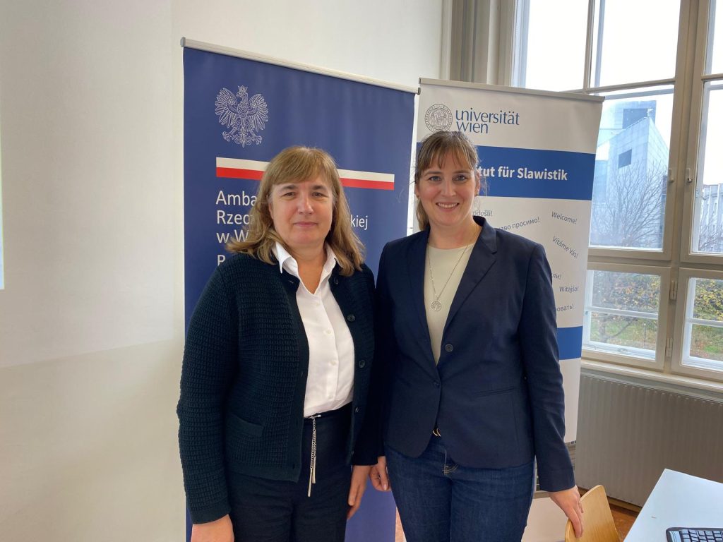 Udział w I Zjeździe Polonistów w Austrii.