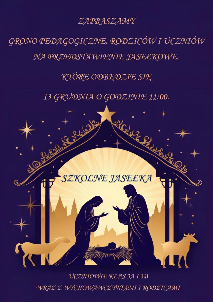 Zapraszamy na Jasełka
