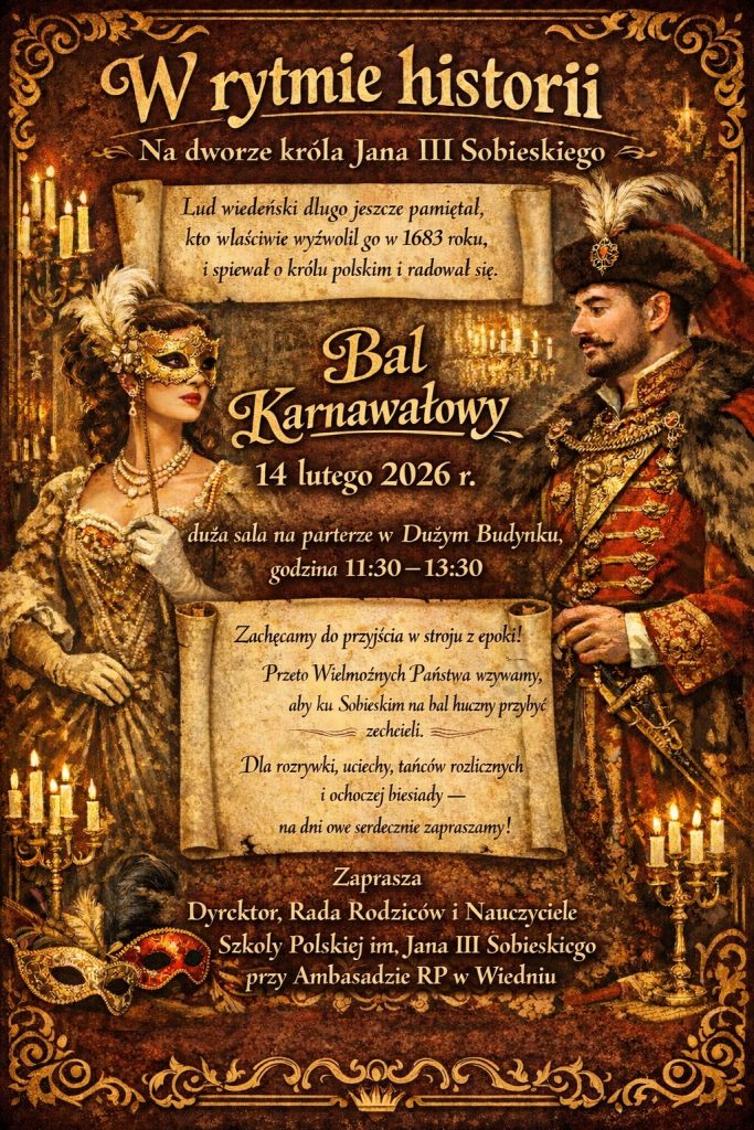 Zapraszamy na szkolny karnawał.