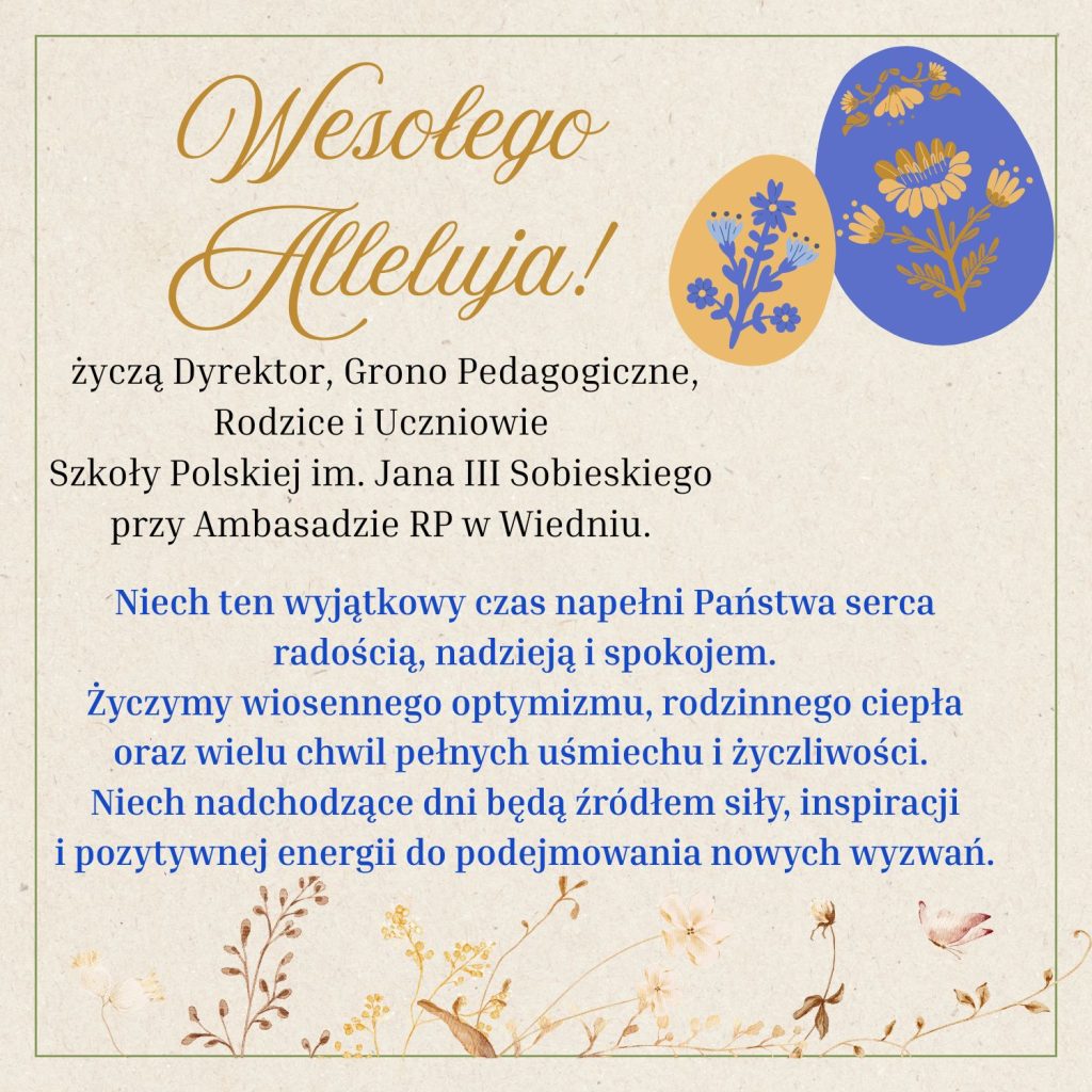 Wesołego Alleluja!!!