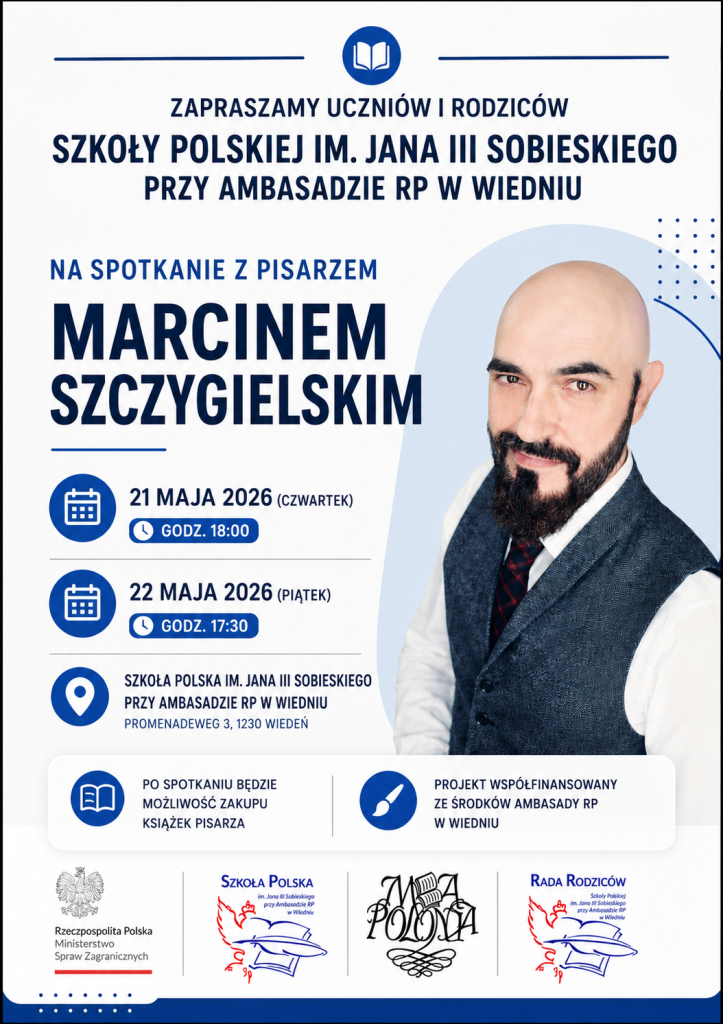 Zapraszamy na sporkanie z pisarzem Marcinem Szczygielskim.