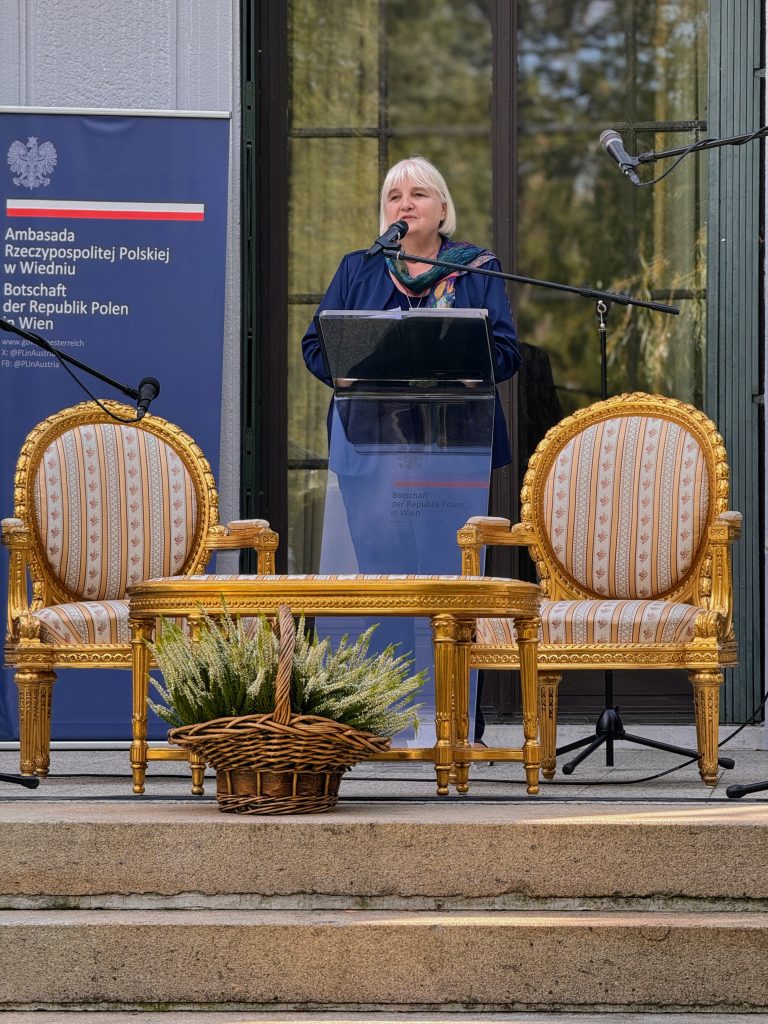 Udział w Narodowym Czytaniu w Ambasadzie RP w Wiedniu